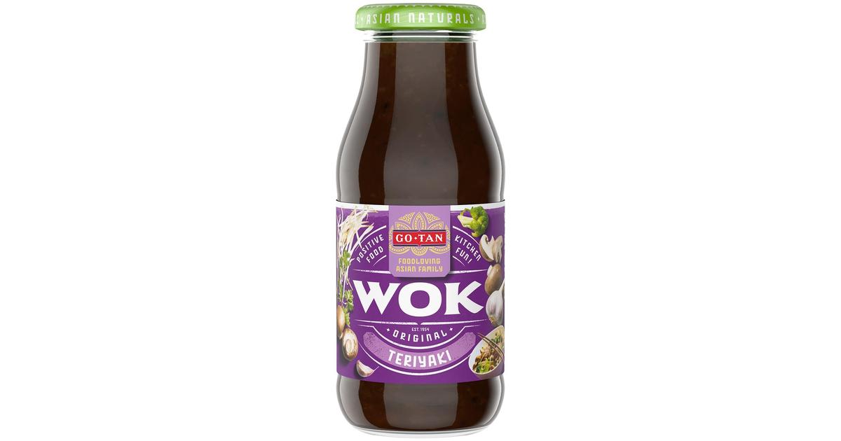 Go-Tan Teriyaki wok-kastike 240ml | S-kaupat ruoan verkkokauppa