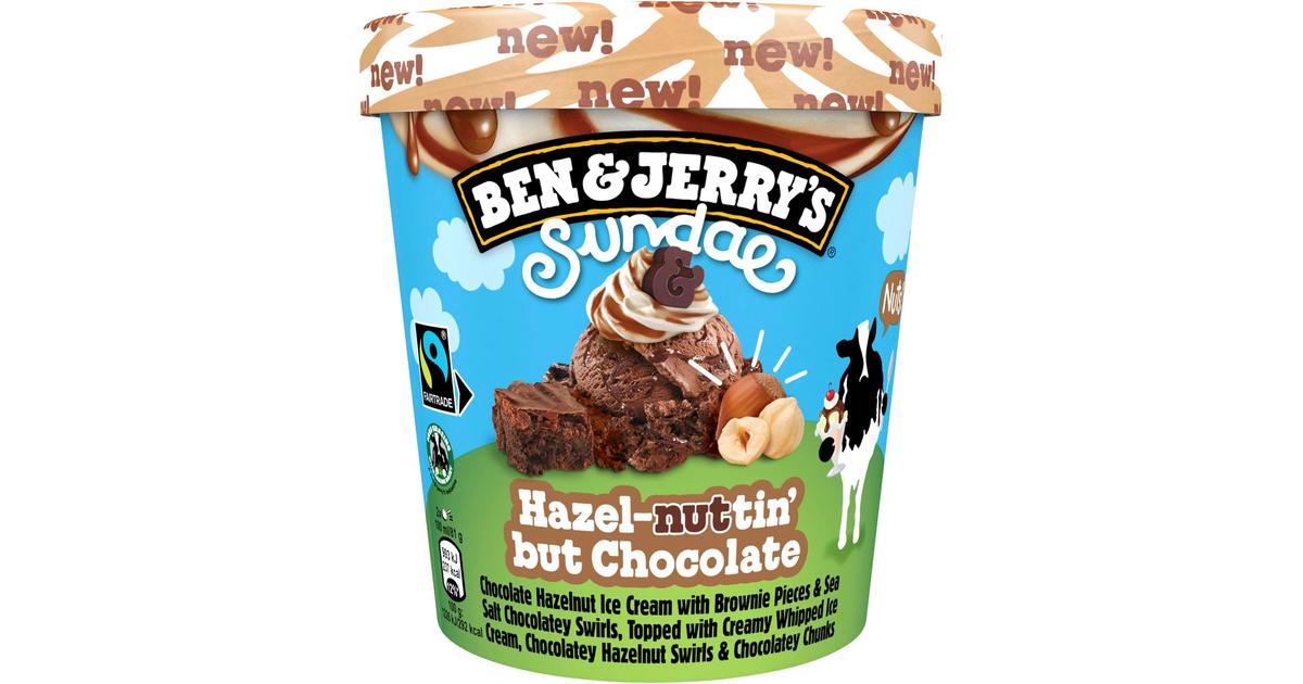 Ben & Jerry's Hazel-nuttin' but Chocolate Jäätelöjälkiruoka 427 ML |  S-kaupat ruoan verkkokauppa