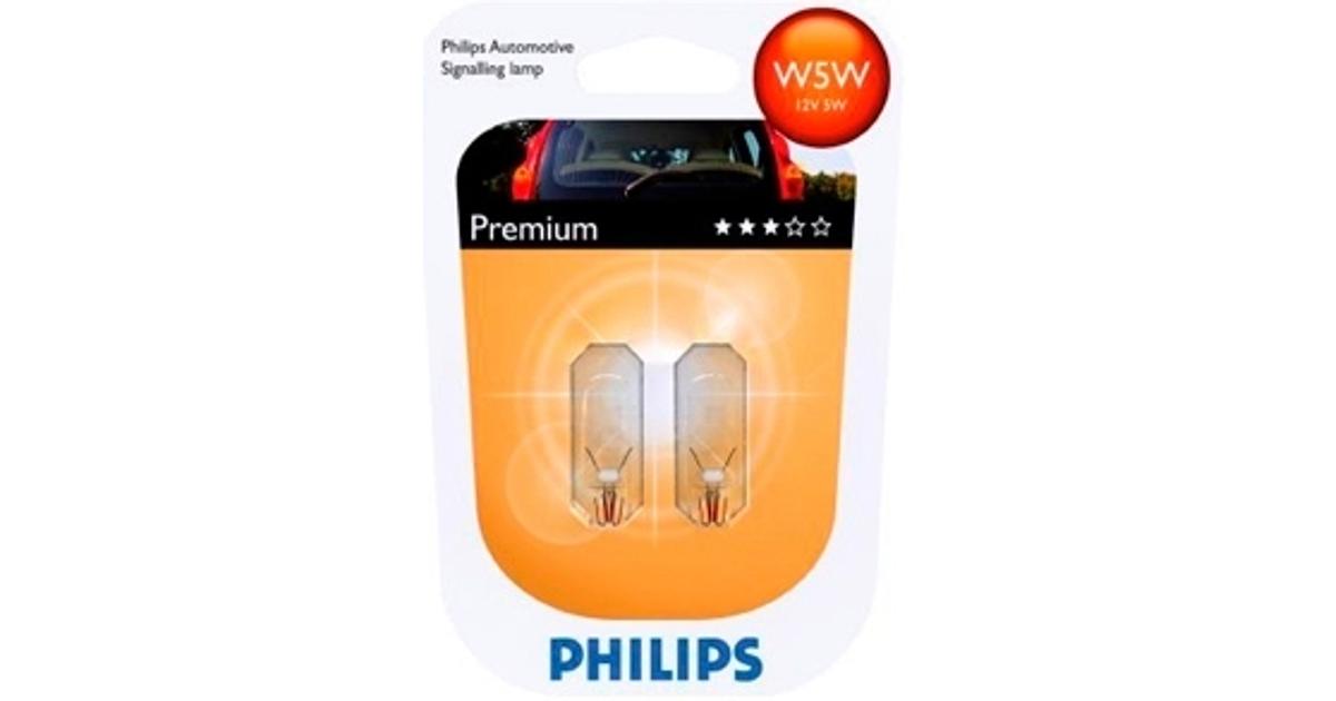 Philips W5W Premium autolamppu 12V 5W 2kpl | S-kaupat ruoan verkkokauppa