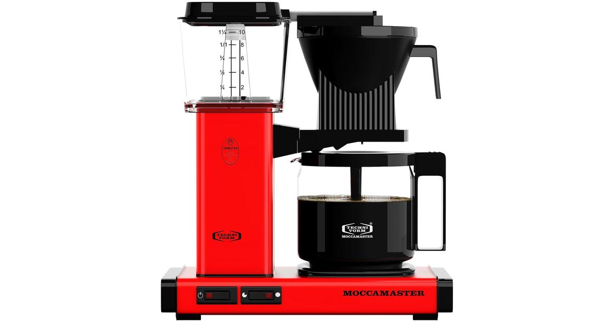 Moccamaster KBG962 AO Red kahvinkeitin | S-kaupat ruoan verkkokauppa