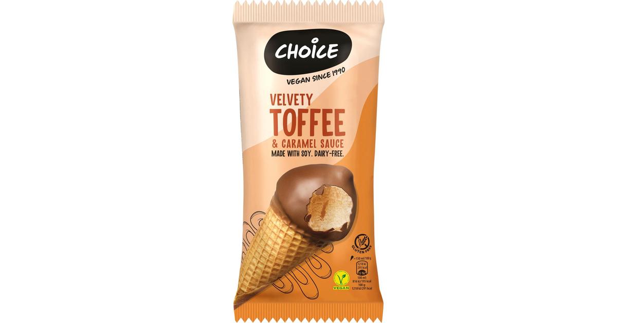 Choice 150ML / 100g jäätelötuutti Toffee | S-kaupat ruoan verkkokauppa