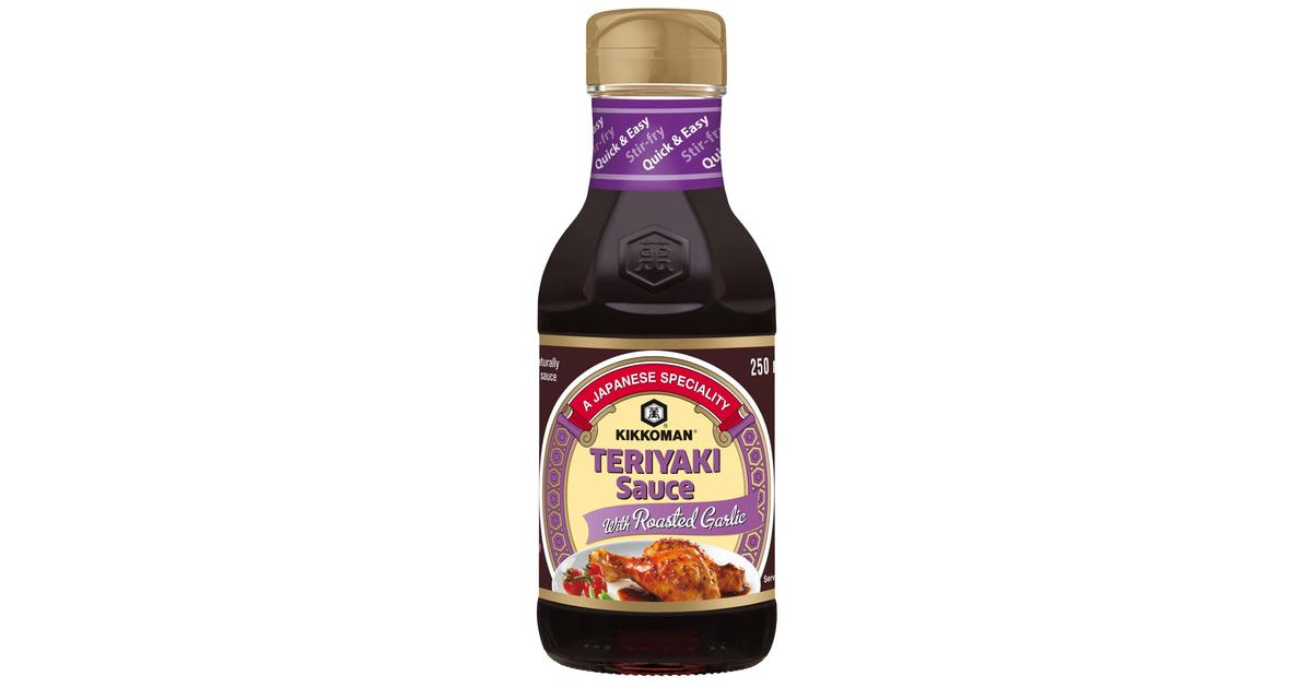 Kikkoman 250ml Teriyaki kastike paahdetulla valkosipulilla | S-kaupat ruoan  verkkokauppa