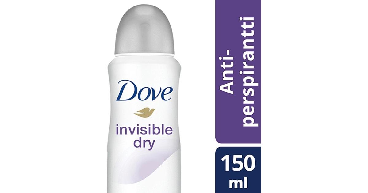 Dove Body Spray Invisible Dry 150ml | S-kaupat ruoan verkkokauppa