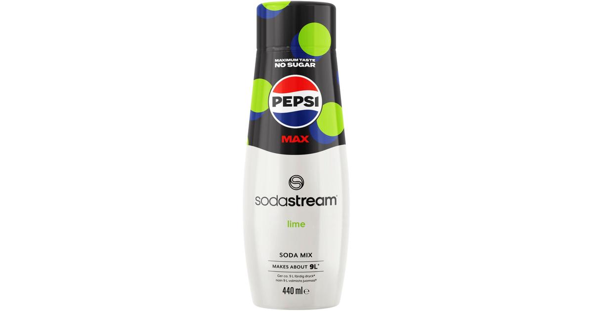 SodaStream Pepsi Max Lime -juomatiiviste 440ml | S-kaupat ruoan verkkokauppa