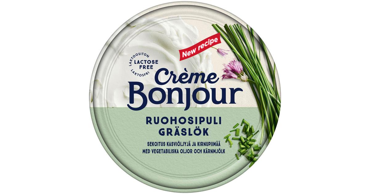 Crème Bonjour 200g Ruohosipuli tuorejuusto laktoositon | S-kaupat ruoan  verkkokauppa