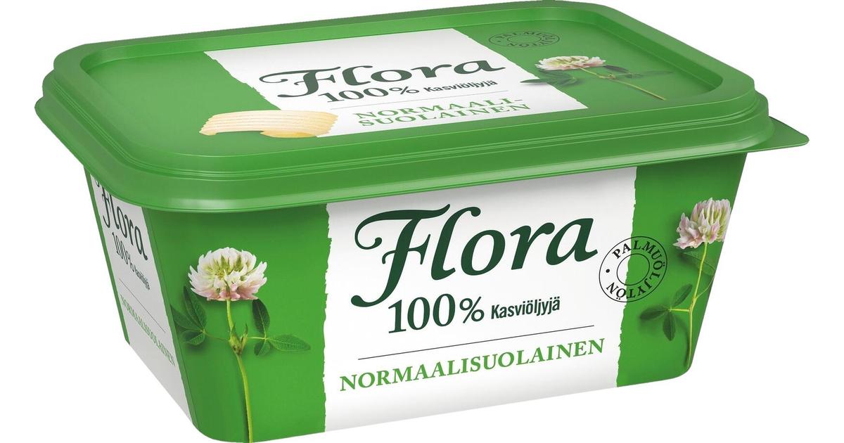 Flora Normaalisuolainen 60% 1kg | S-kaupat ruoan verkkokauppa