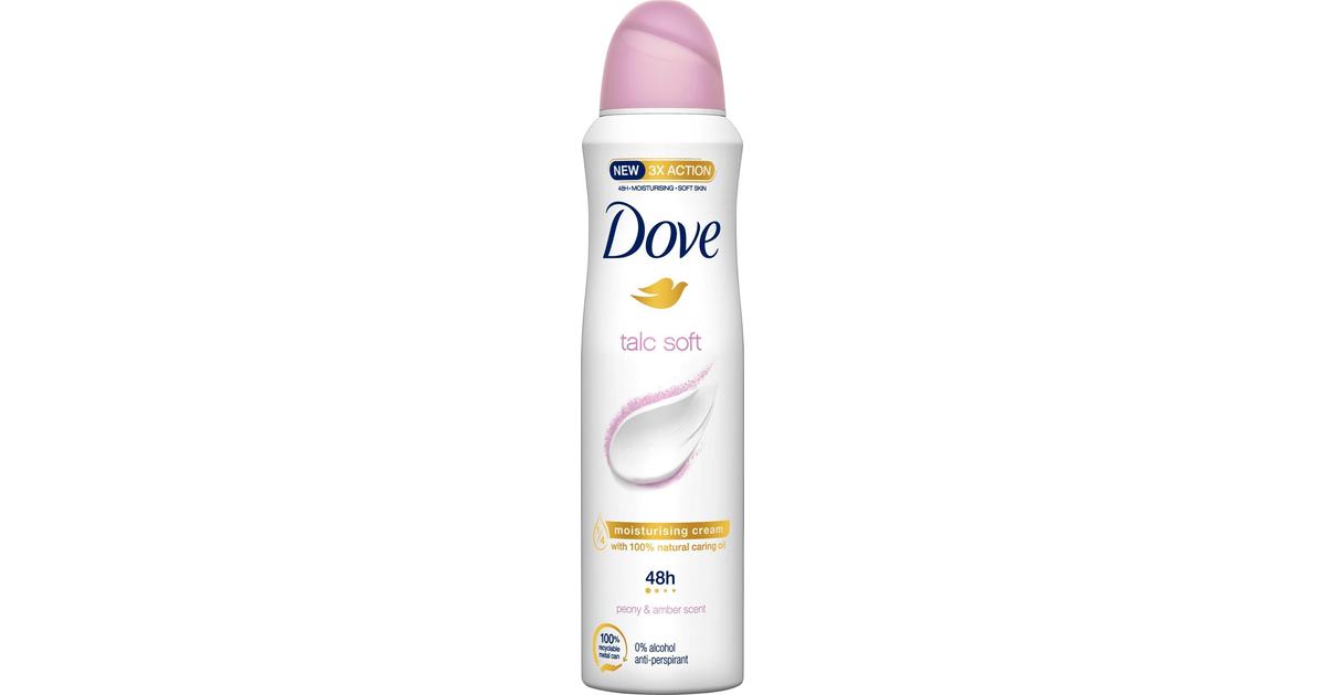 Dove Talc Soft Antiperspirantti Deodorantti Spray 48 h suoja 150 ml |  S-kaupat ruoan verkkokauppa