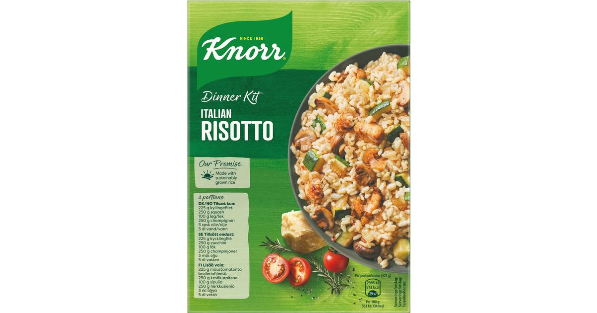 Knorr Italian Risotto Ateriaaines 257 g Skaupat ruoan verkkokauppa