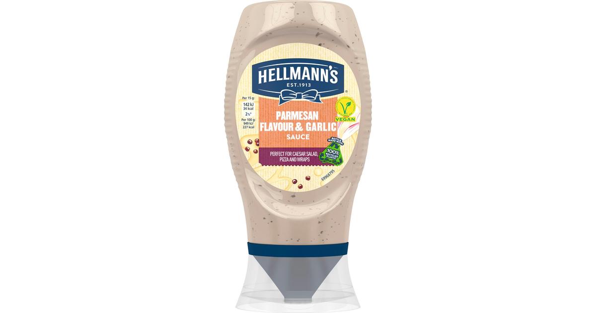 Hellmann's Parmesan & Roasted Garlic Kastike 250 ml | S-kaupat ruoan  verkkokauppa