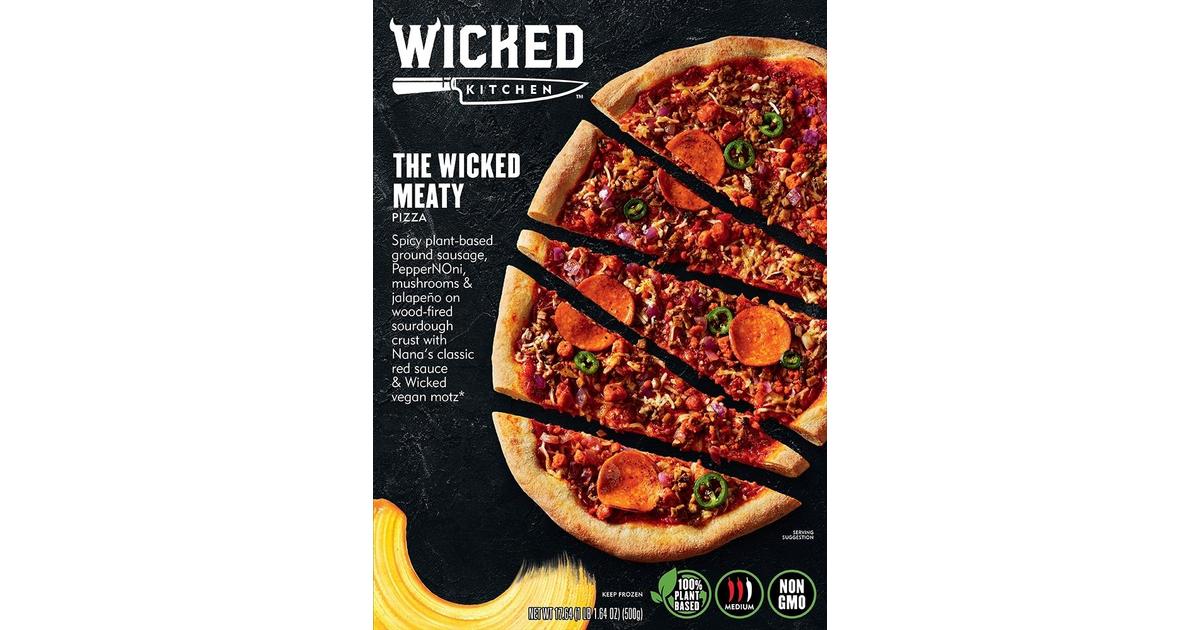 Wicked Kitchen The Wicked Meaty Pizza 500g Skaupat ruoan verkkokauppa