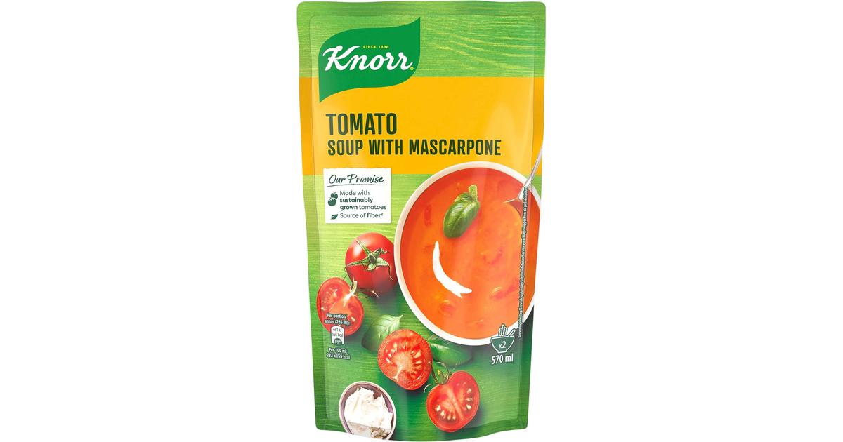 Knorr Tomaattikeitto mascarponejuustolla ja auringonkuivatuilla tomaateilla  Keitto Täyteläinen 570 ml | S-kaupat ruoan verkkokauppa