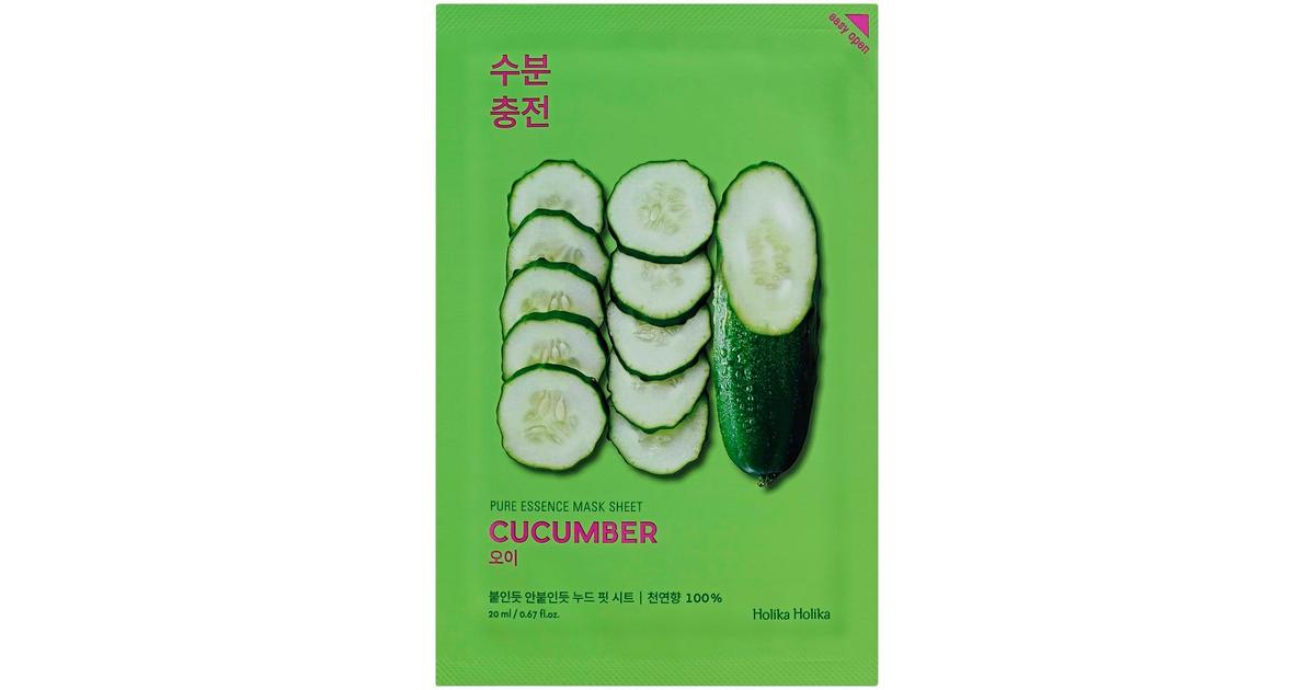 Holika Holika Pure Essence Cucumber kangasnaamio 20ml | S-kaupat ruoan  verkkokauppa