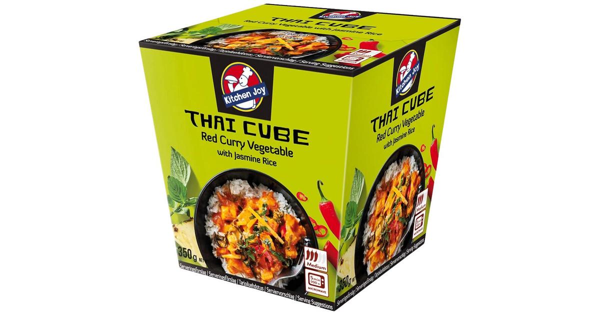 350g Kitchen Joy Thai-Cube Red curry -kasviksia ja jasmiiniriisiä,  pakasteateria | S-kaupat ruoan verkkokauppa