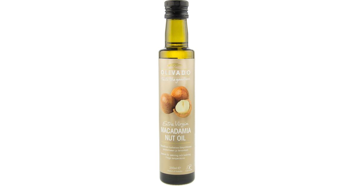 Olivado Extra Virgin Macadamiaöljy 250ml | S-kaupat ruoan verkkokauppa