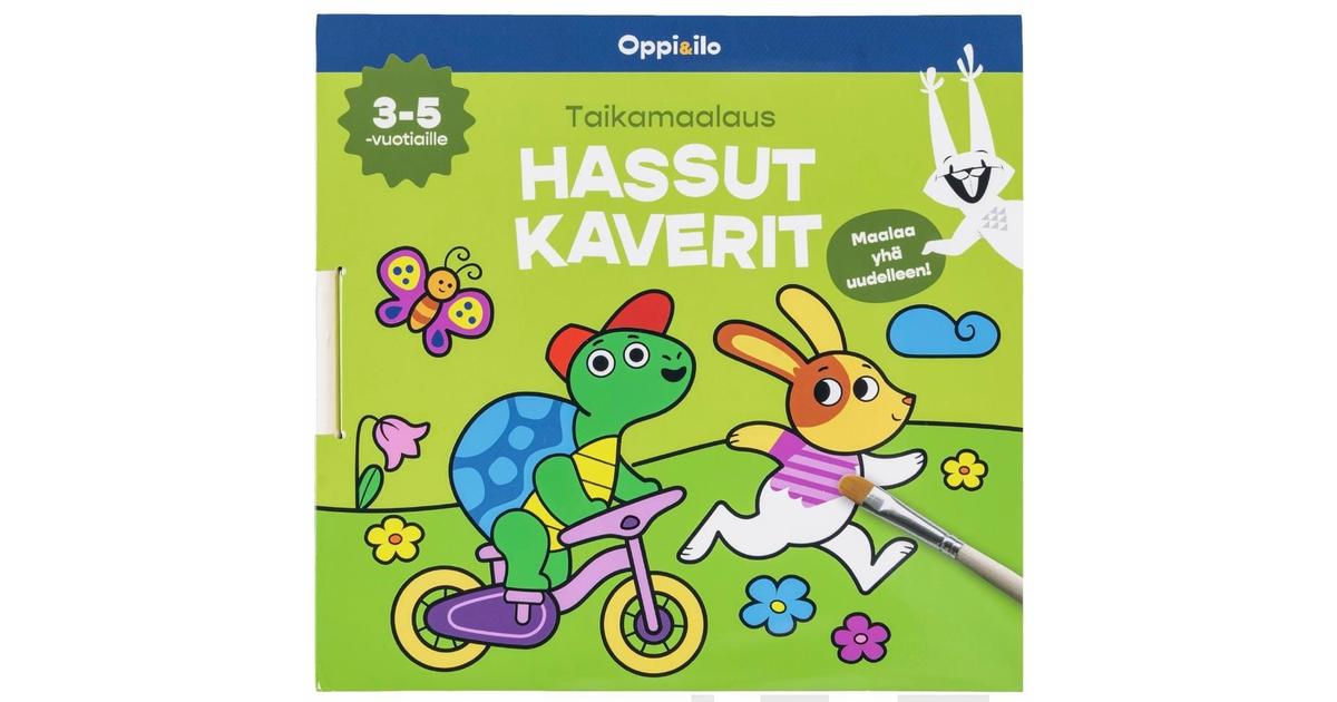 Oppi&ilo Taikamaalaus HASSUT KAVERIT 3-5 v | S-kaupat ruoan verkkokauppa