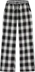 black/white check