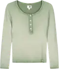 Green acid wash