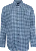 Blue small check