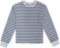 White/blue stripes