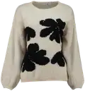 beige/black flower Loppu varastosta 