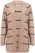 cognac mel/stripes