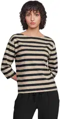 Black&Taupe stripe