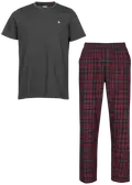 Wine Red Check