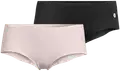 Black, pale lilac