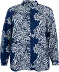 Blue Paisley