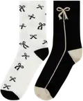white/black