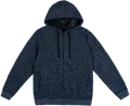 blue w/grey lining