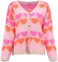 beige/pink heart