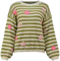 khaki stripe/flower Loppu varastosta 
