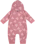 pink bear face aop
