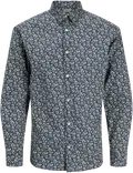 Navy Blazer AOP