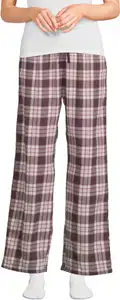 Burgundy check