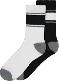 white/black