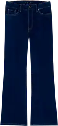 Dark blue washed