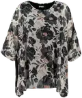8441 black flower