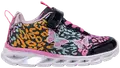Black multicolored