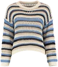 soft blue stripe