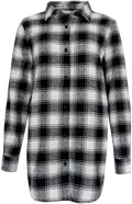 black/ white check