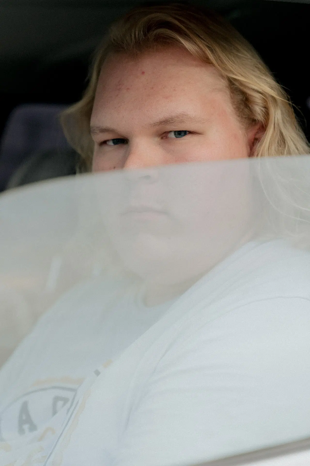 Rasmus Kerimaa autossa