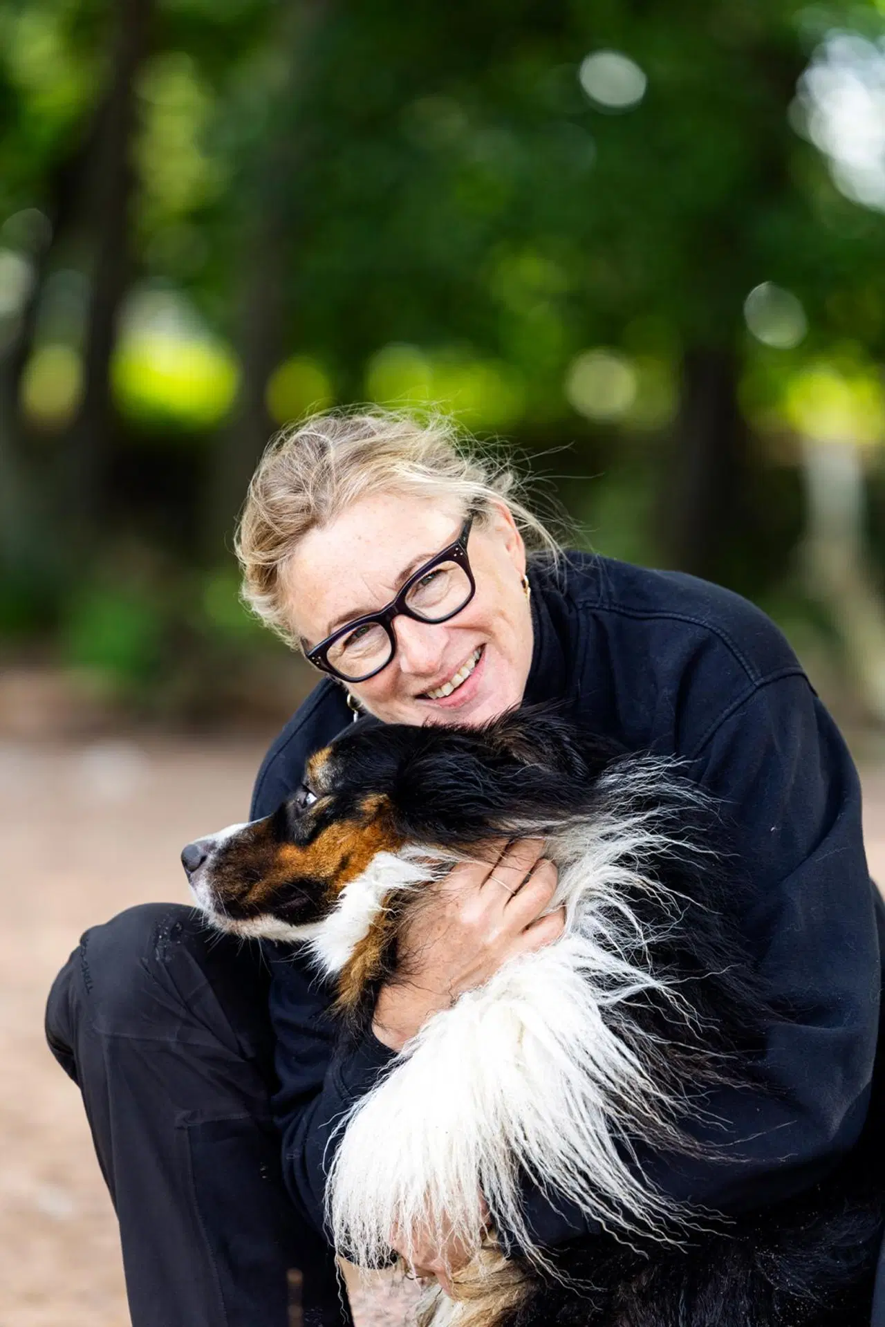 Katja Ståhl ja Gösta-koira