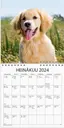 Burde seinäkalenteri 2024 Koiranpennut