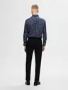 Selected Homme Slhslimsoho-ethan aop shirt ls kauluspaita