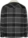 Tommy Jeans Tjm check sherpa overshirt ext fleecetakki