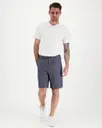 Knowledge cotton apparel FLINT wide slub yarn shortsit