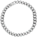 Edblad Curb chain L steel rannekoru