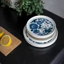 Pentik Lapin Kukka lautanen 20 cm, sininen